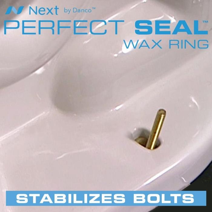 NEXT by Danco Perfect Seal Toilet Wax Ring with Bolts10826X The Home